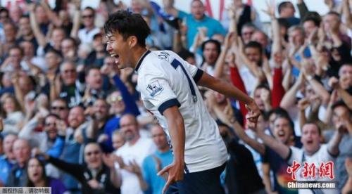  孙兴慜梅开二度，热刺主场轻取水晶宫  